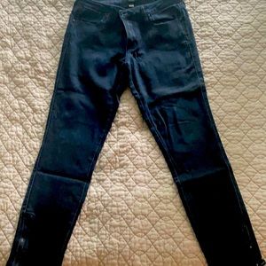 Never worn Just Black Jeans, ankle has a side zip